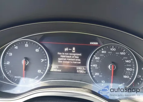 2016 Audi A7 3.0T Premium Plus z USA, uszkodzony, nr VIN WAU2GAFCXGN125867